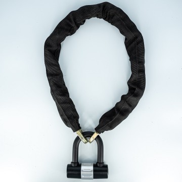 Heat-Treat Chain With U Lock Anti-theft Lock For Motorcycle Tricycle