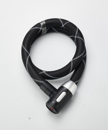 Nylon Sleeve Protect Cable Lock With 2 Brass Keys For Bicycle Bike Motorcycle