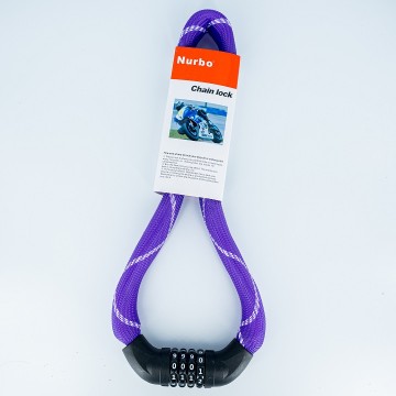 OEM Nylon Sleeve High Quality Chain Lock Bicycle/Bike/RoadBike/Motorcyel/door